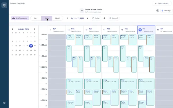 Plan the week ahead